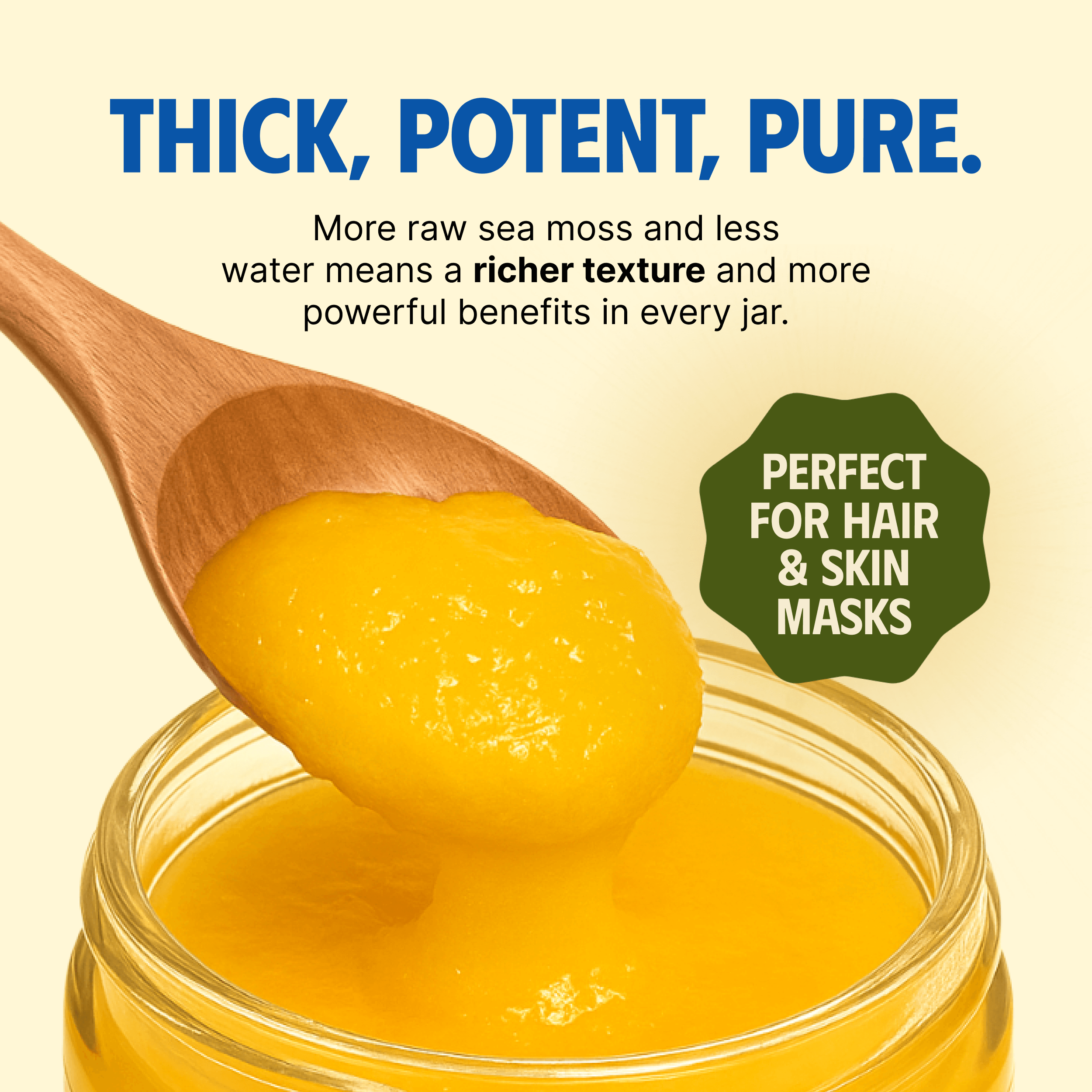 Sea Moss Gel – Mango - 500 ml